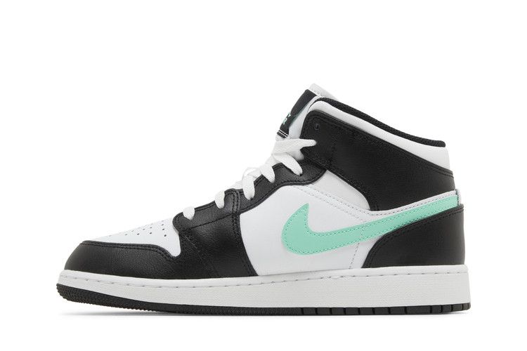 Air Jordan 1 Mid GS Green Glow