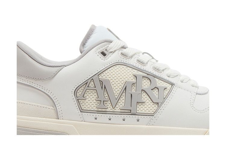 Amiri Classic Low Logo - White Grey