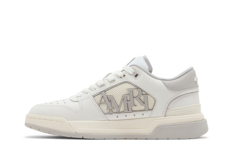Amiri Classic Low Logo - White Grey
