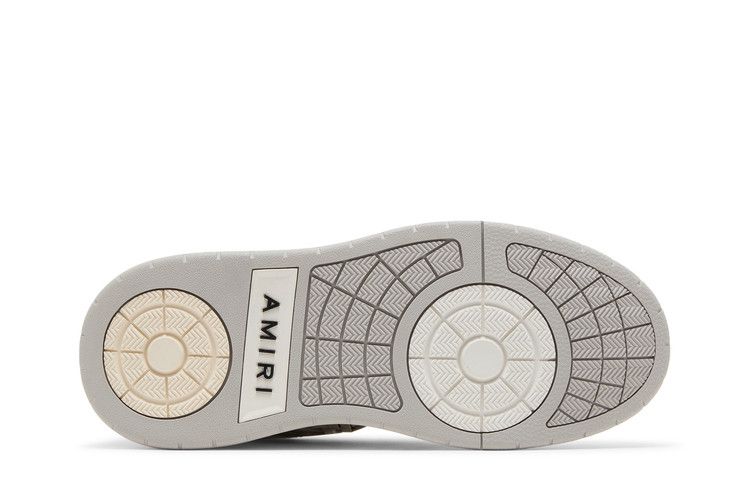 Amiri Classic Low Logo - White Grey