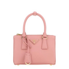 Prada Galleria Mini Saffiano Leather Handbag - Petal Pink