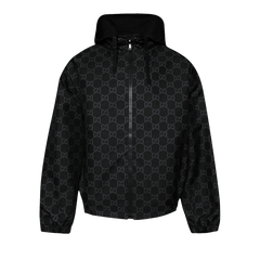 Gucci Reversible Ripstop Nylon Jacket Black/Mix