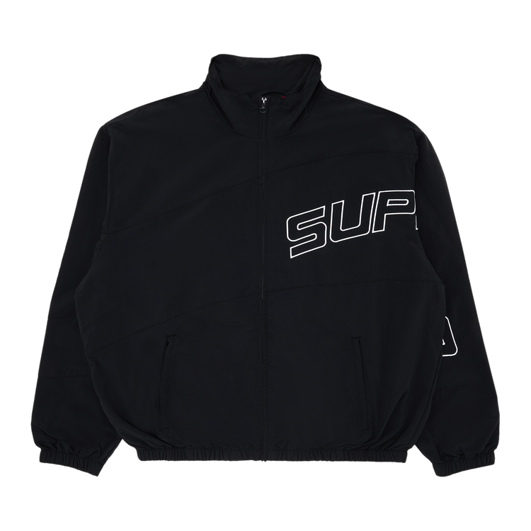 Supreme Curve Track Jacket Black
