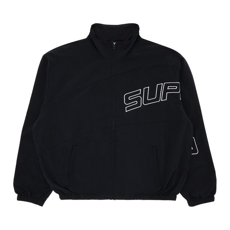 Supreme Curve Track Jacket Black