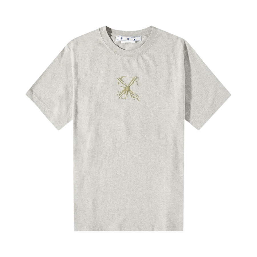 Off-White Splash Arrow T-Shirt Grey
