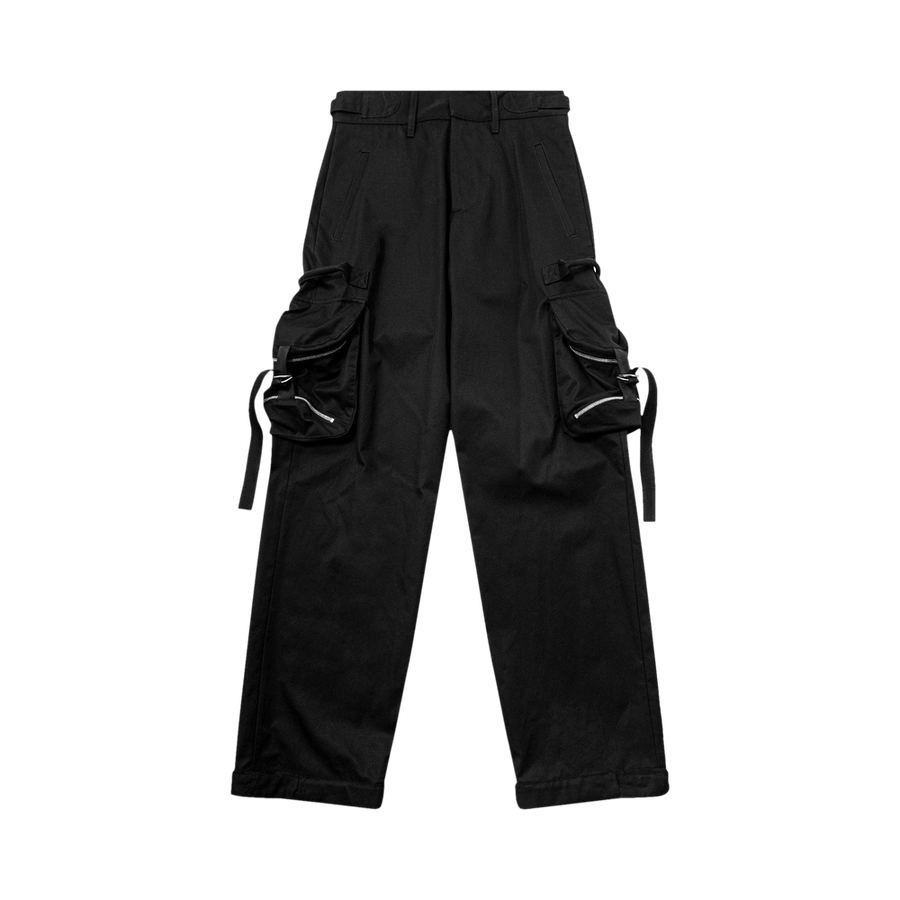 Off-White Zip Cot Cargo Pant Black