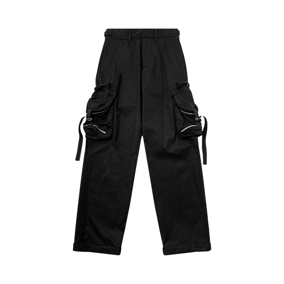Off-White Zip Cot Cargo Pant Black