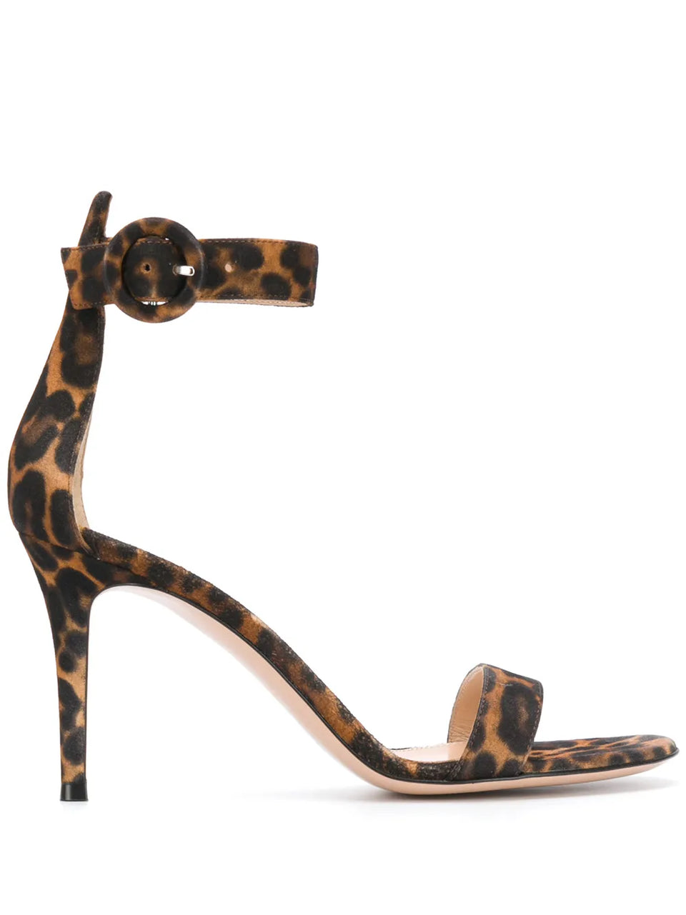 leopard Portofino sandals