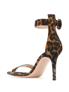 leopard Portofino sandals