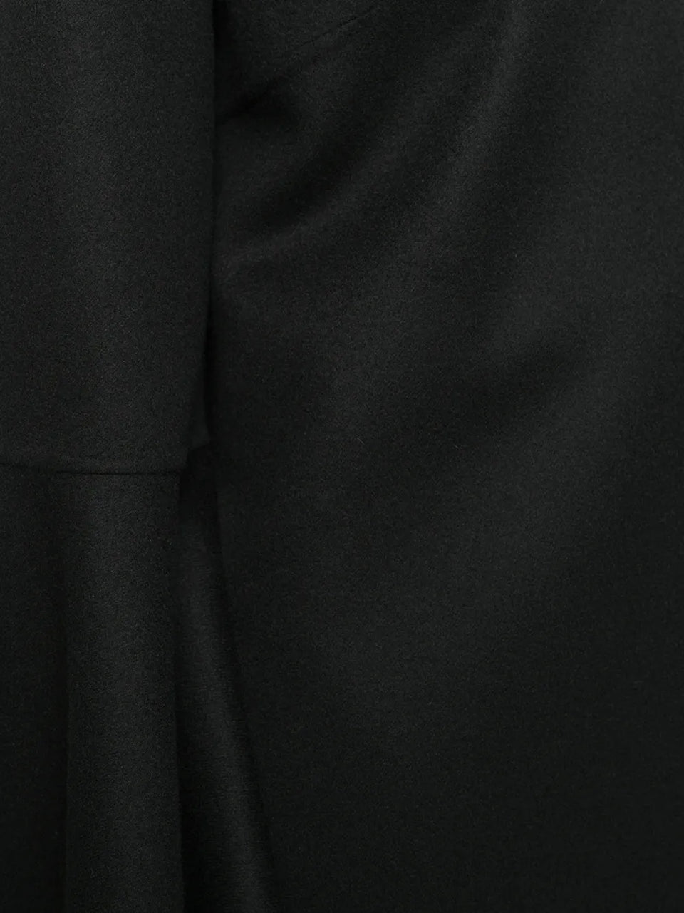 flared scalloped coat