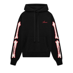 Amiri Bones Hoodie Black
