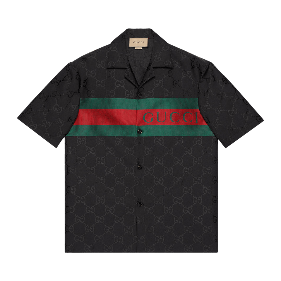Gucci Jacquard Shirt Black