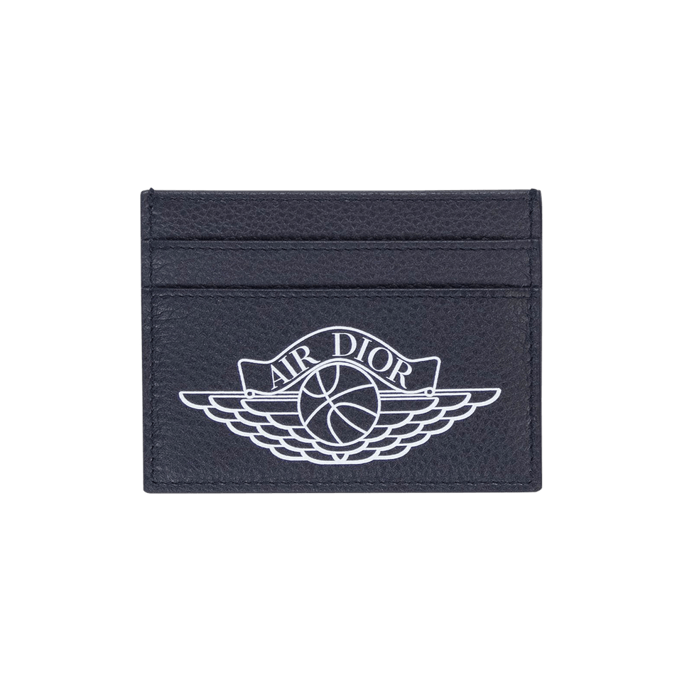 Dior x Air Jordan Wings Card Holder Navy