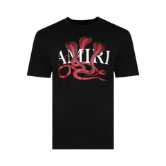 Amiri Snake T-Shirt Black/Red
