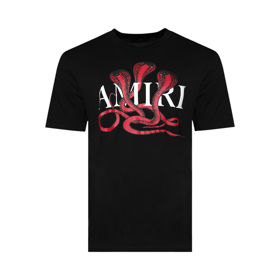 Amiri Snake T-Shirt Black/Red