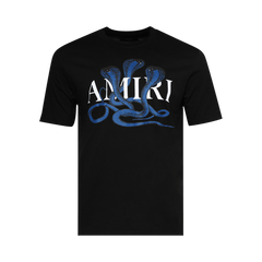 Amiri Snake T-Shirt Black/Blue