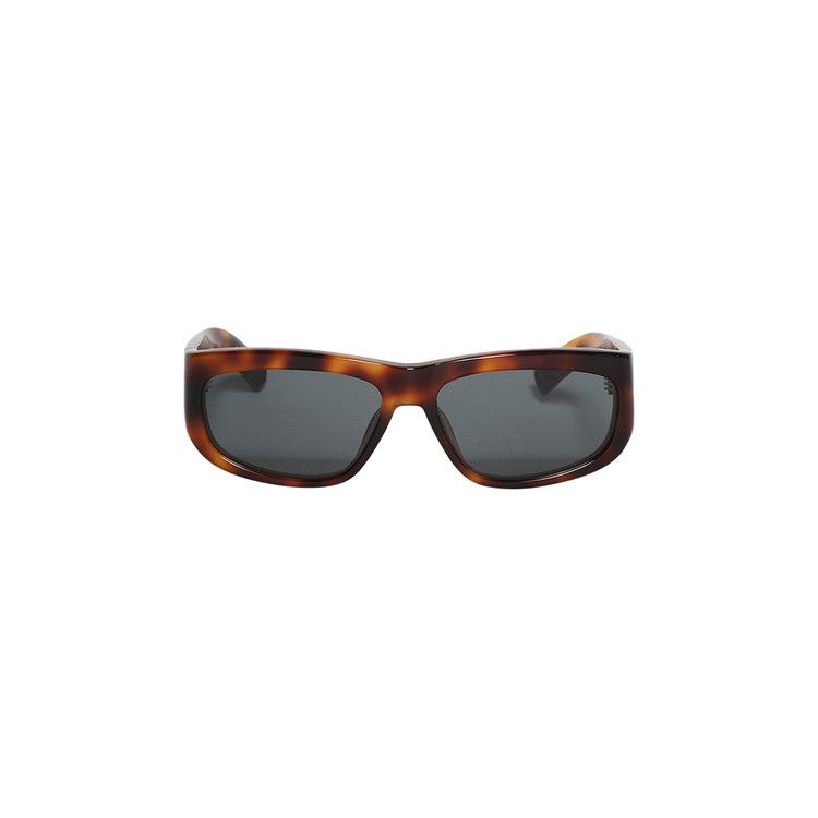 Jacquemus Pilota Sunglasses Tortoise Shell/Matte Black/Grey