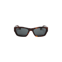 Jacquemus Meridiano Sunglasses Tortoise Shell/Matte Black/Grey