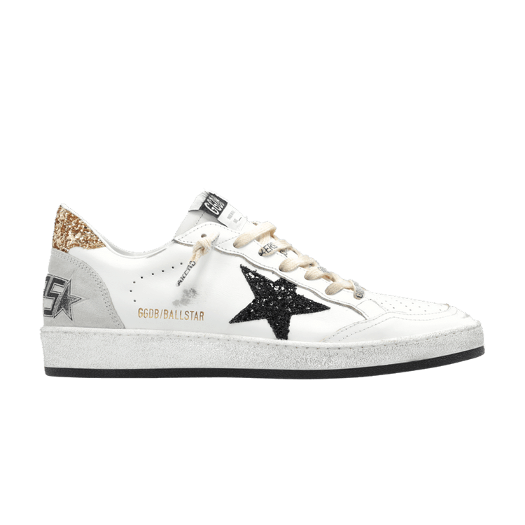 Golden Goose Wmns Ballstar 'Black Gold Ice'
