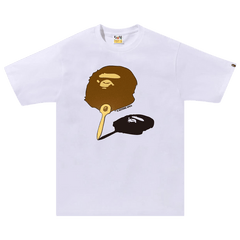 BAPE Japanese Fan Ape Head T-Shirt White