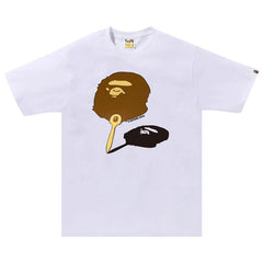 BAPE Japanese Fan Ape Head T-Shirt White