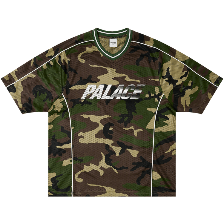 Palace Mesh Jersey Woodland Camo