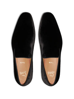 Dandelion velvet loafers
