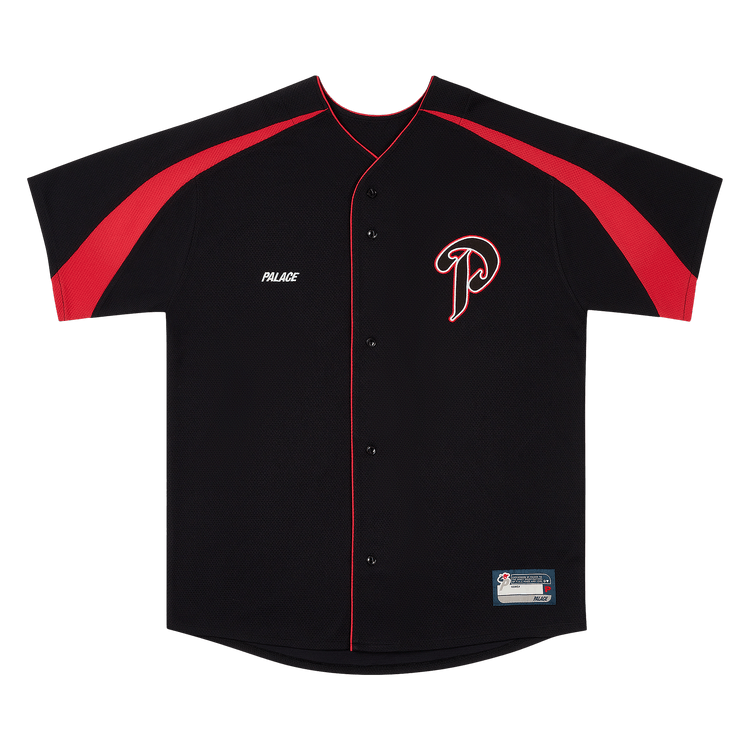 Palace P Paseball Jersey Black