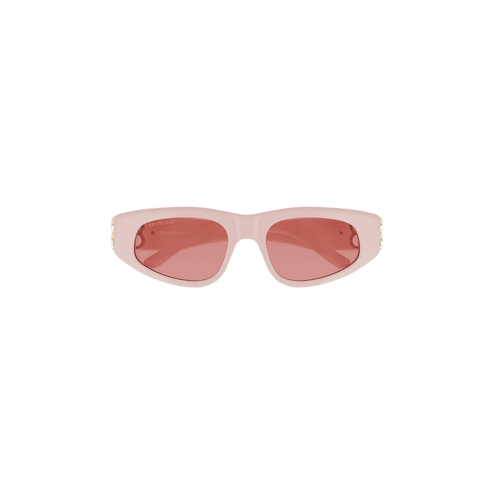 Balenciaga Cat Eye Sunglasses Pink/Gold/Red