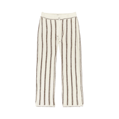 Amiri Stitch Flare Track Pants Alabaster