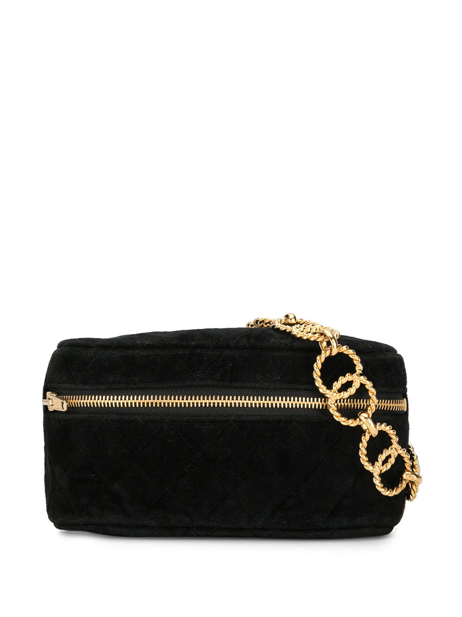 1997 quilted chain belt bag