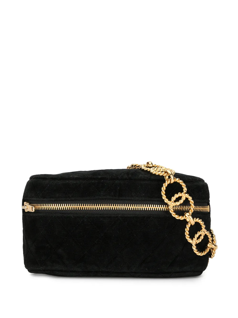 1997 quilted chain belt bag