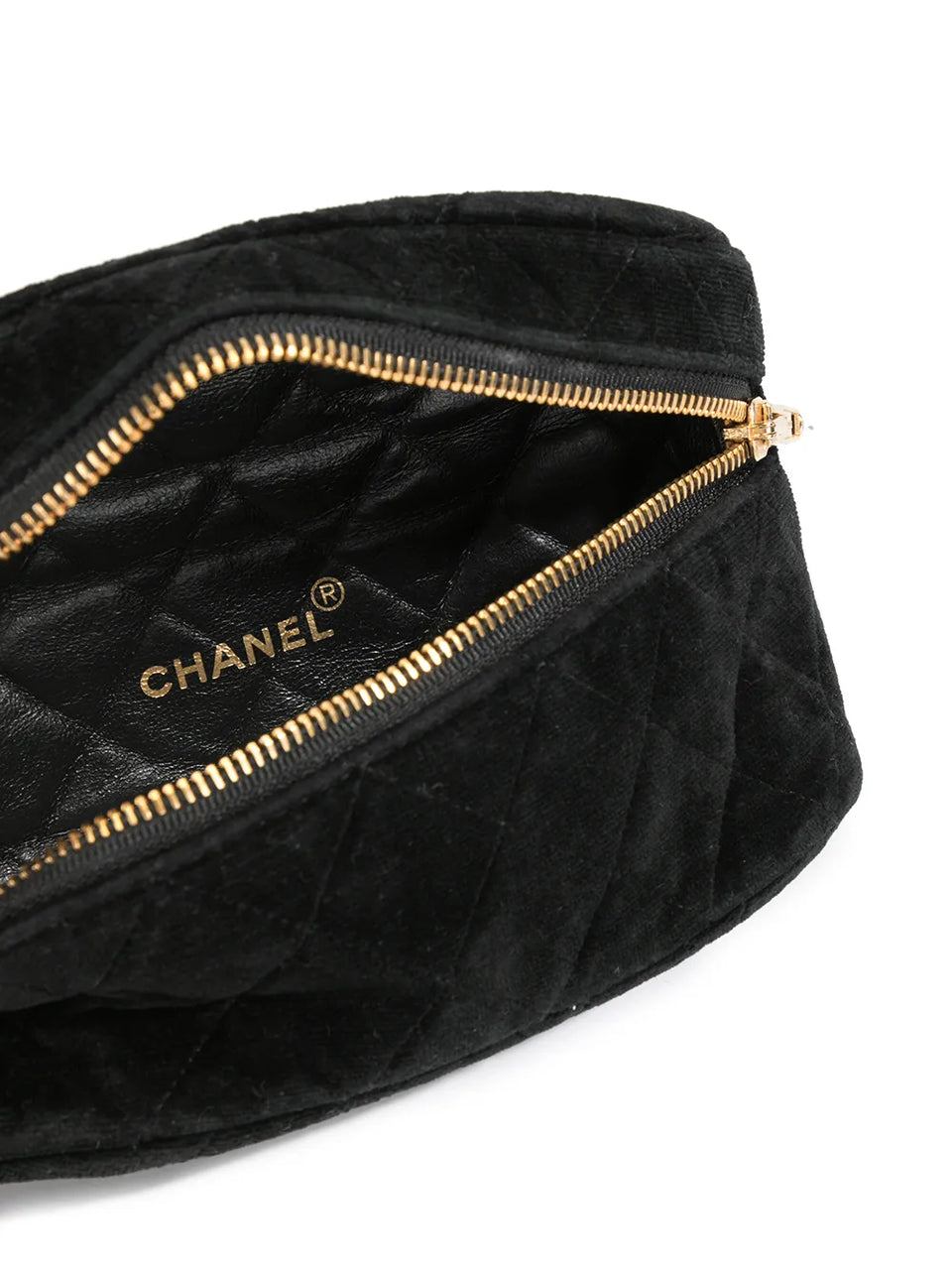1997 quilted chain belt bag