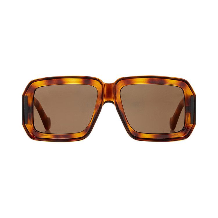 Loewe x Paula's Ibiza Mask Sunglasses Dark Havana/Brown
