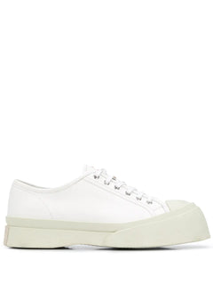 Pablo leather flatform sneakers