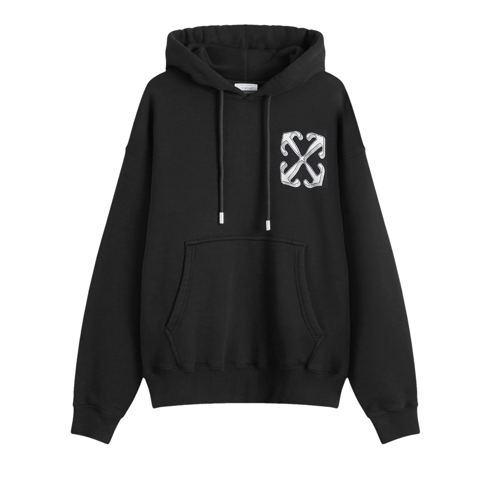 Off-White Dragon Skate Hoodie Black/Multicolor