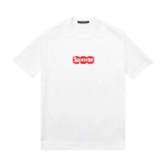 Louis Vuitton x Supreme Box Logo T-Shirt White