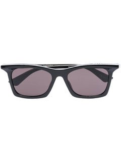 Rim rectangle-frame sunglasses