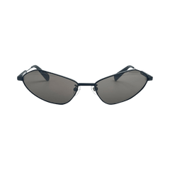 Jacquemus x Linda Farrow Bambino Metal Sunglasses Matt Black/Grey