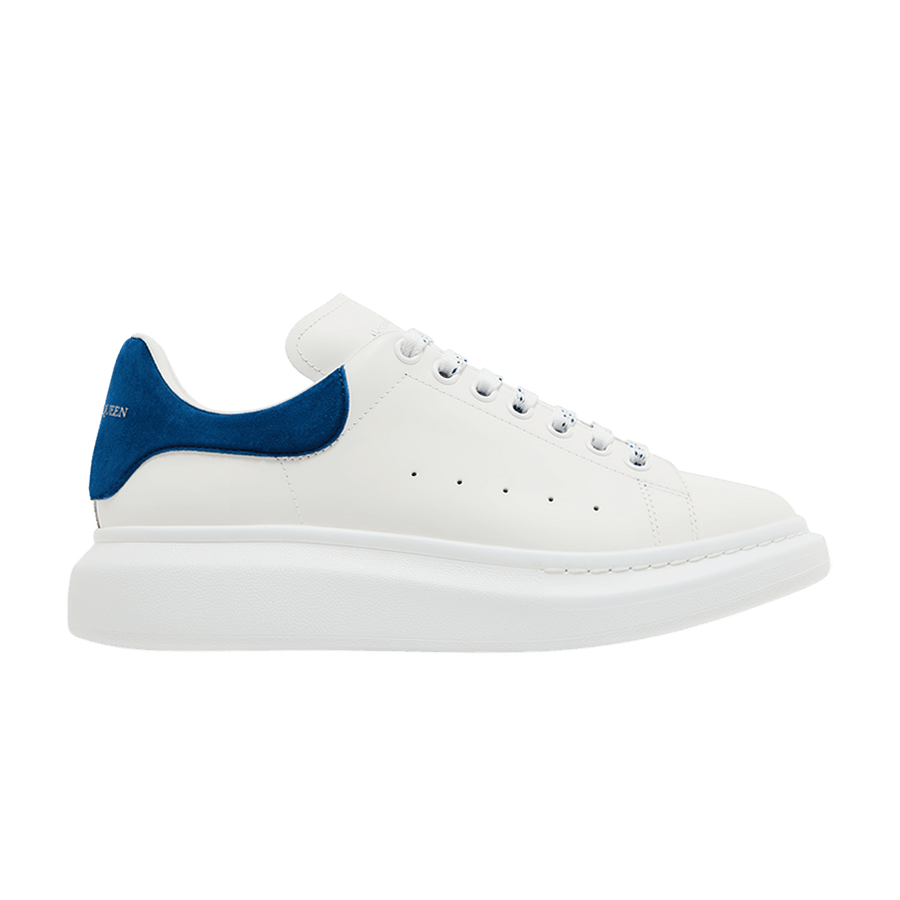 Alexander McQueen Oversized Sneaker White Paris Blue 2024