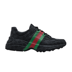 Gucci GG Rhyton Monogram - Black Green Red