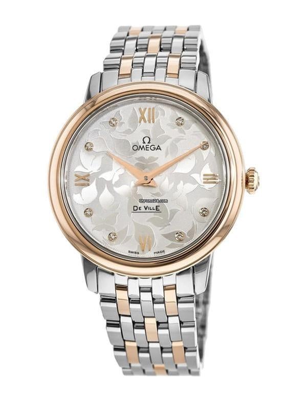 Omega De Ville Prestigebutterfly 32.7 mm quartz saat 424.25.33.60.52.001