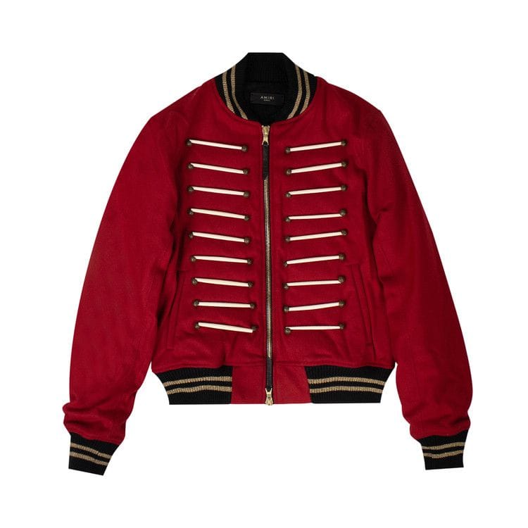 Amiri Forever Wool Bomber Red