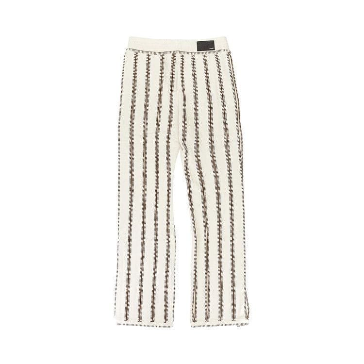 Amiri Stitch Flare Track Pants Alabaster
