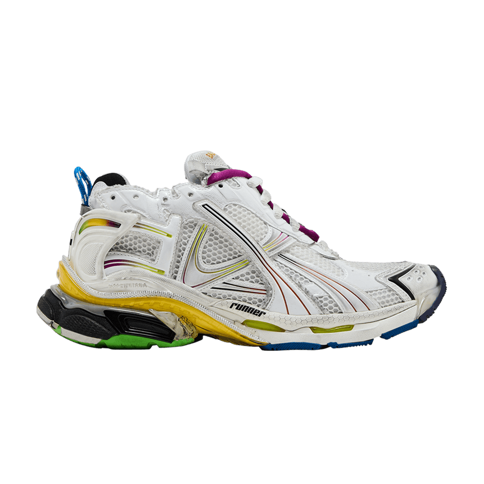Balenciaga Runner Sneaker Gradient - White Multi-Color