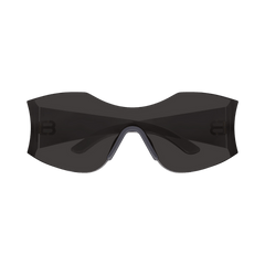 Balenciaga Hourglass Mask Sunglasses Black