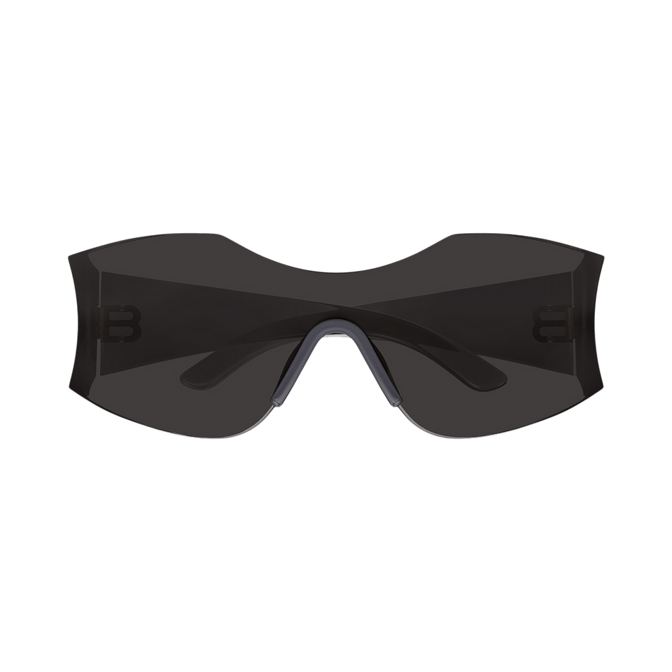 Balenciaga Hourglass Mask Sunglasses Black