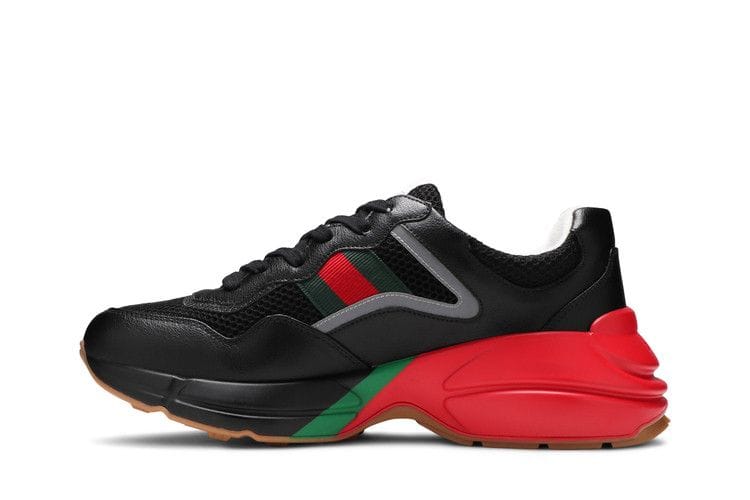 Gucci Rhyton Black Red Green Reflective