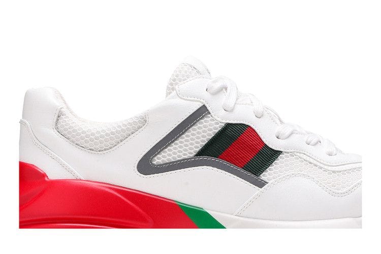 Gucci Rhyton White Red Green Reflective