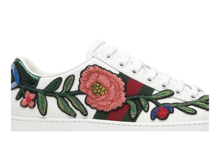 Gucci Ace Embroidered Floral
